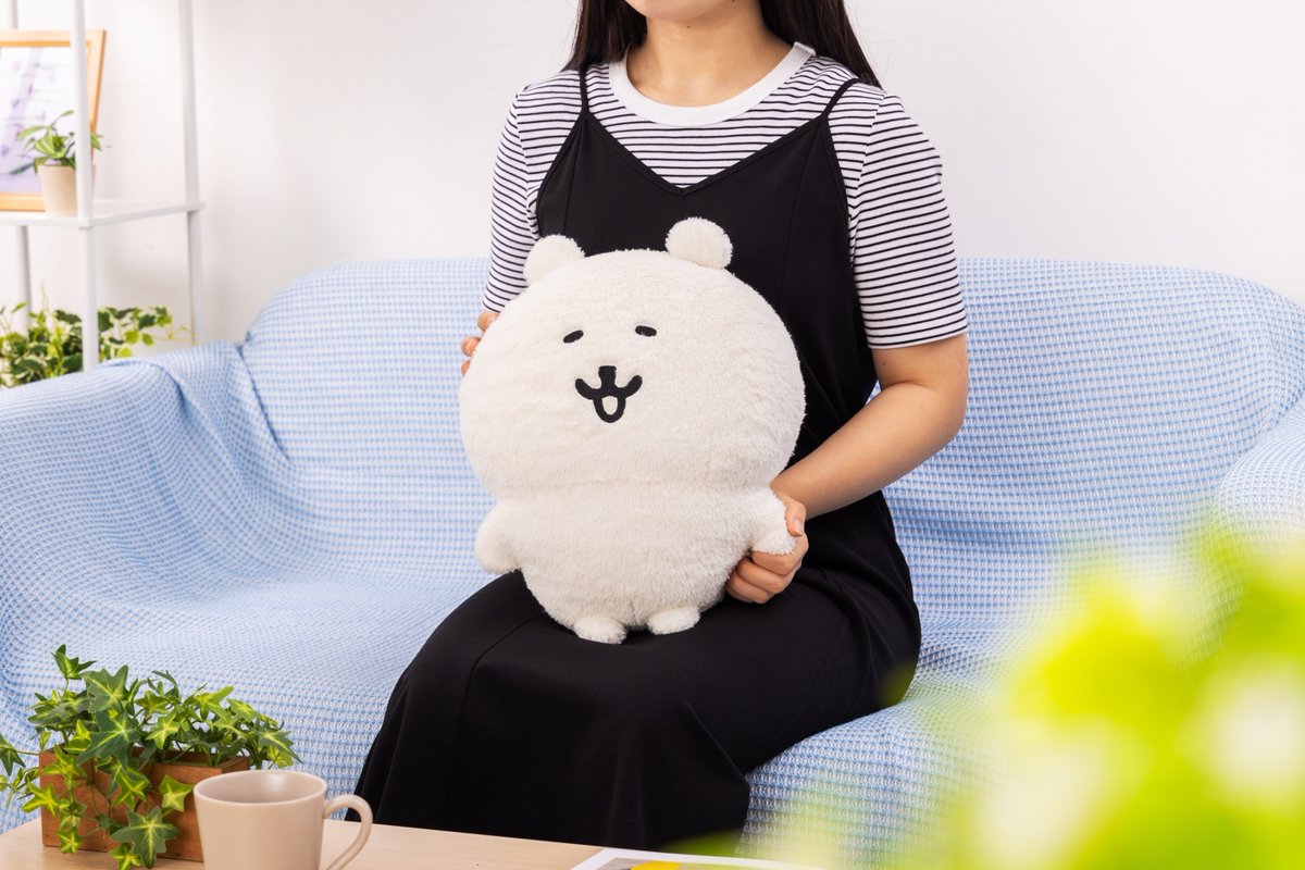 新発売／ 『ナガノのくま ふわもち抱っこぬいぐるみ』 📝7月12日発売