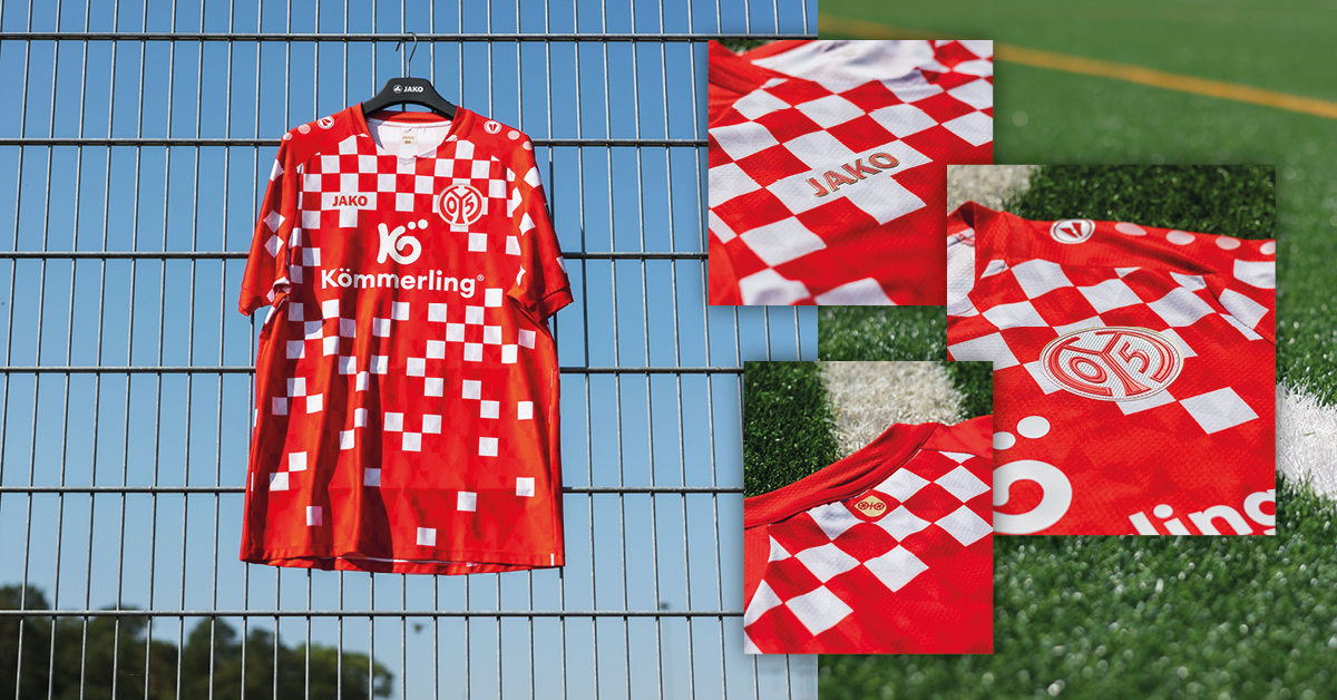 Das neue <a href="/1FSVMainz05/">1. FSV Mainz 05</a> Heimtrikot 🟥 ⬜️
jako.com/Mainz24H