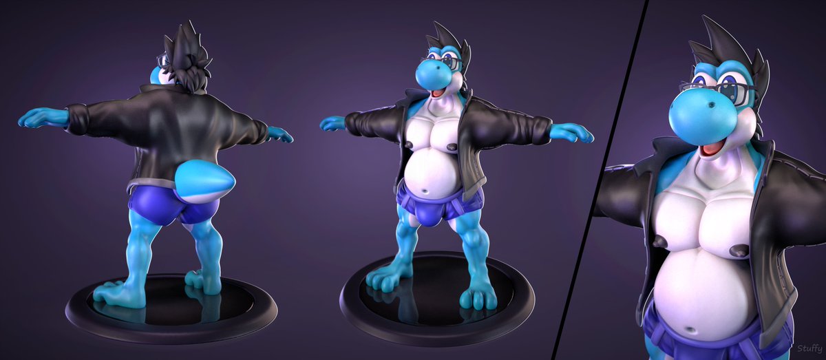 Commission for <a href="/Wolfsbane/">Wolfsbane</a>, thank you very much ! The character belongs to <a href="/hackvault/">HackVault (18+)</a> 🦖

#furryartist #furrycommision #furryartwork