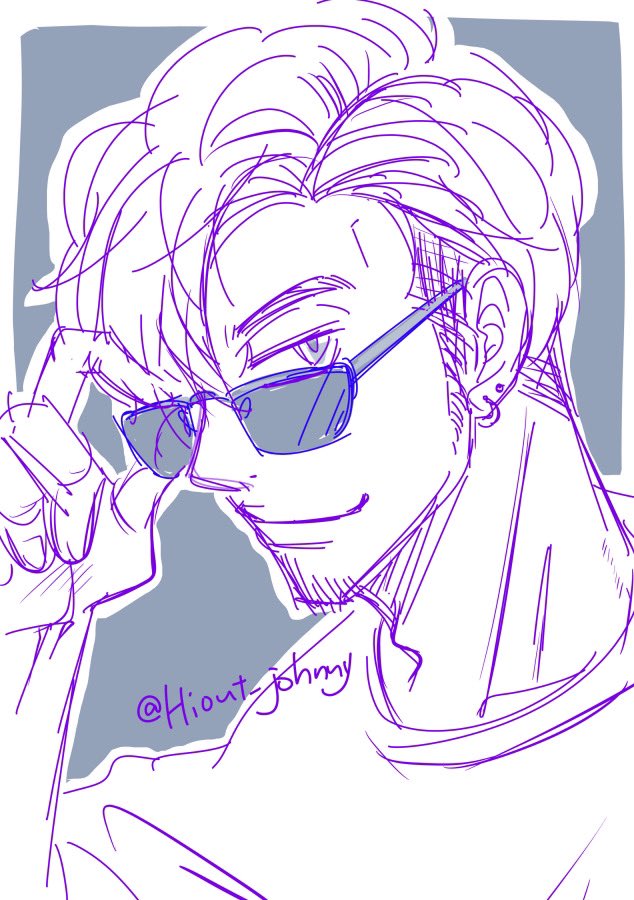 Hiout_johnny's tweet photo. グラサン大好きヤスケンさん😎 https://t.co/R86MH2FslS