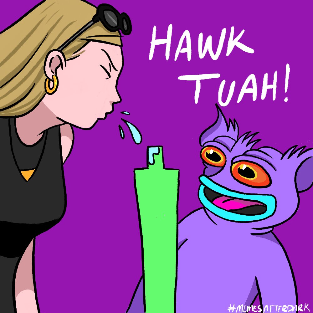 Market bleeding but $MAD holding FKN STRONG 😈

 Spit on that thing and see what happens 💦🍆

@hawktuahgirl24 
#HawkTuah #hawktuahgirl #MemesAfterDark #MADCOIN