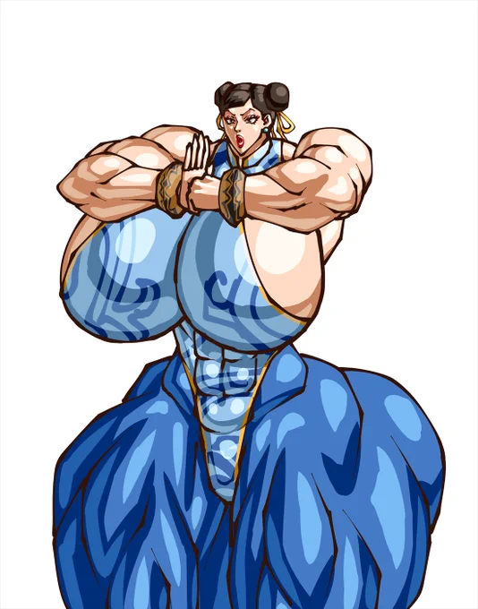 むきむきデカマラ春麗さん 