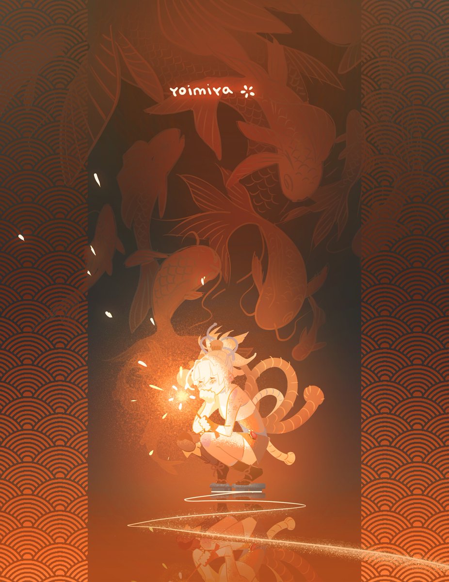 caesiusm's tweet image. #Yoimiya 🎇 favorite girl