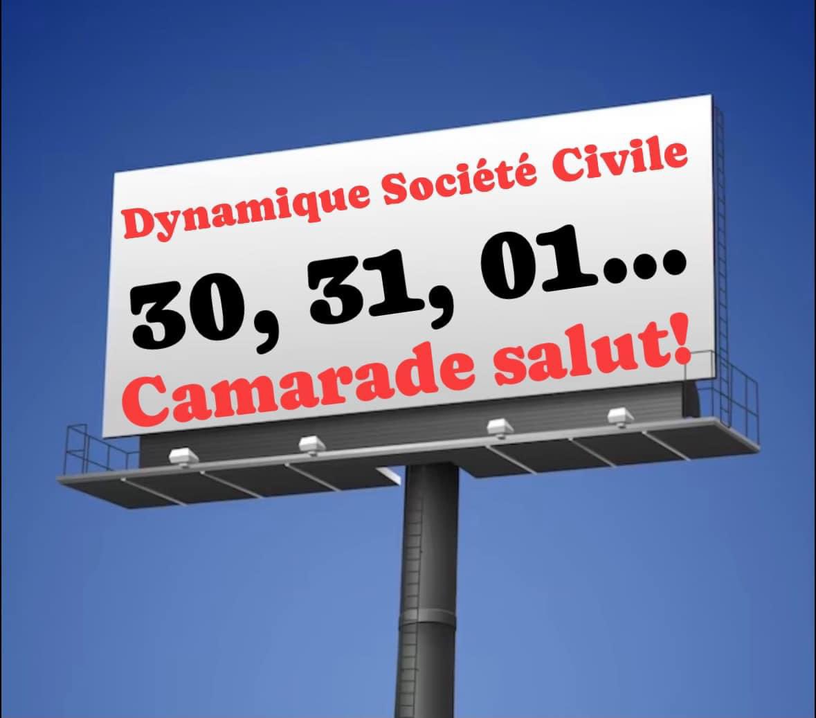 Dynamique Société Civile;

Une série de manifestations contre la fermeture des médias et cherté de la vie notamment le délestage électrique: 
30, 31 juillet et 01 août 2024.