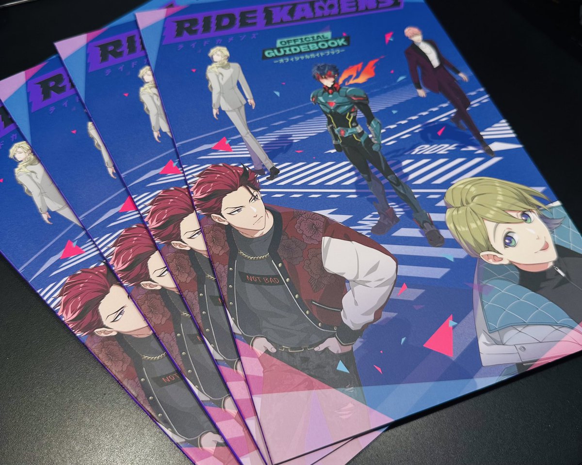 RIDE KAMENS 缶バッジ オフィシャルガイドブック UKCFJNIA 『ライドカ