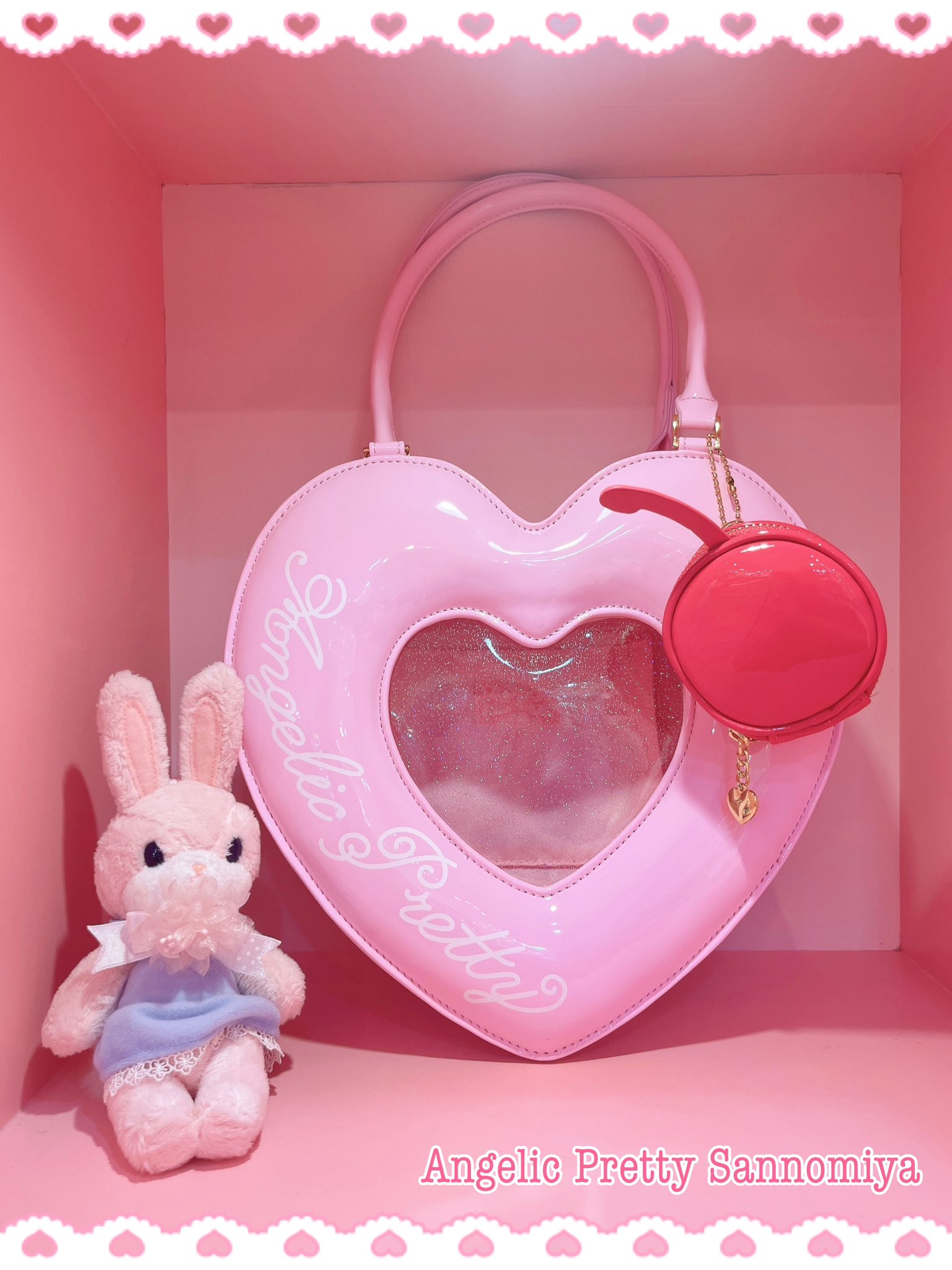 angelic pretty ハートバッグ （Angelic Pretty - ハートバッグ
