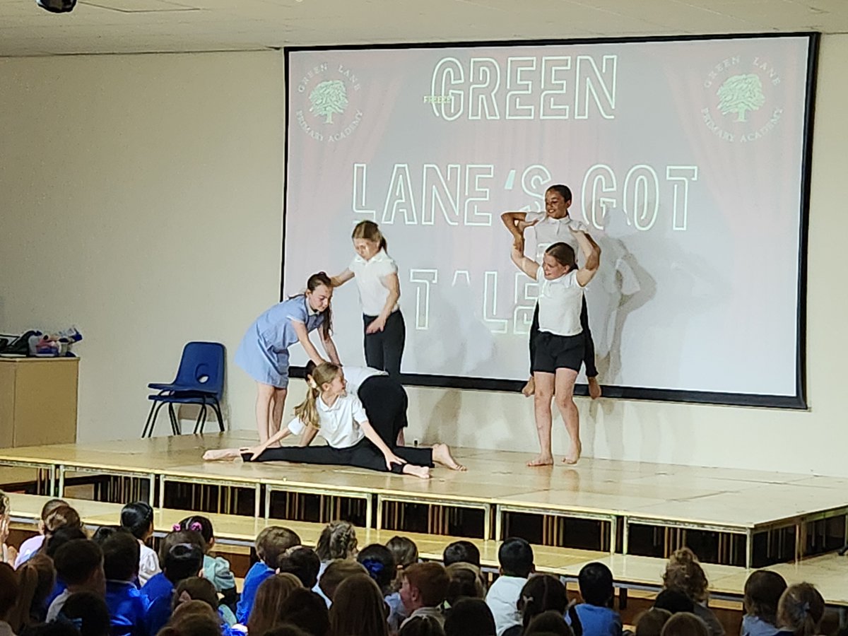 GLPrimary's tweet photo. Green Lane's Got Talent! Our talent show yesterday showcased singing, dancing, magic, stand up comedy, music and even balloon animals! https://t.co/GH9K8m4Gi4