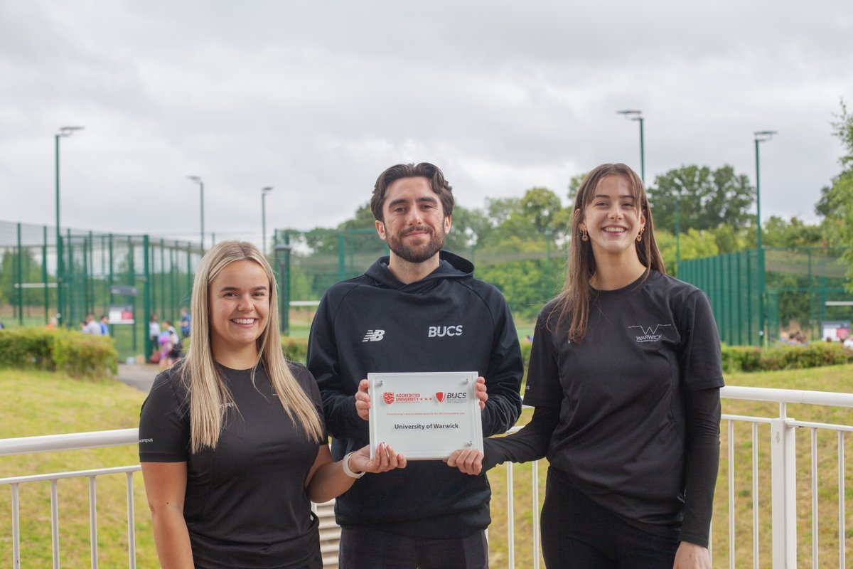 Great news: our <a href="/warwicksport/">Warwick Sport</a> have been awarded a 3⭐ accreditation by <a href="/BUCSsport/">BUCS</a> as part of their Football Accreditation Universities programme!

It's the highest rating that a university can achieve ⬇️ 
bucs.org.uk/get-involved/f…