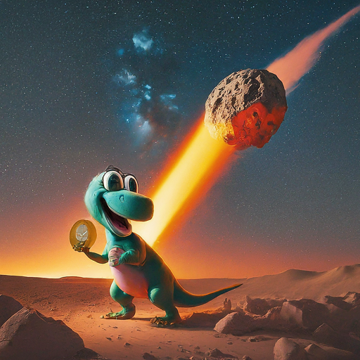 ming0x388's tweet photo. The dinosaurs may not have survived the meteor, but $DINO has through this market! Don't be a slow T-Rex, join the Jurassic pump before it's extinct! #Dino https://t.co/oCIzOy1rT5