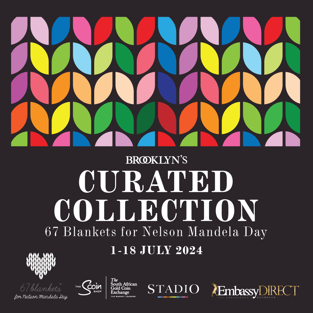 Brooklyn_Mall's tweet photo. Brooklyn Mall presents The Curated Collection by @67Blankets for Nelson Mandela Day, in association with The Scoin Shop and Embassy Direct. We proudly support Stadio higher education students featuring their creative knitwear designs. https://t.co/XWGF6qRFUp