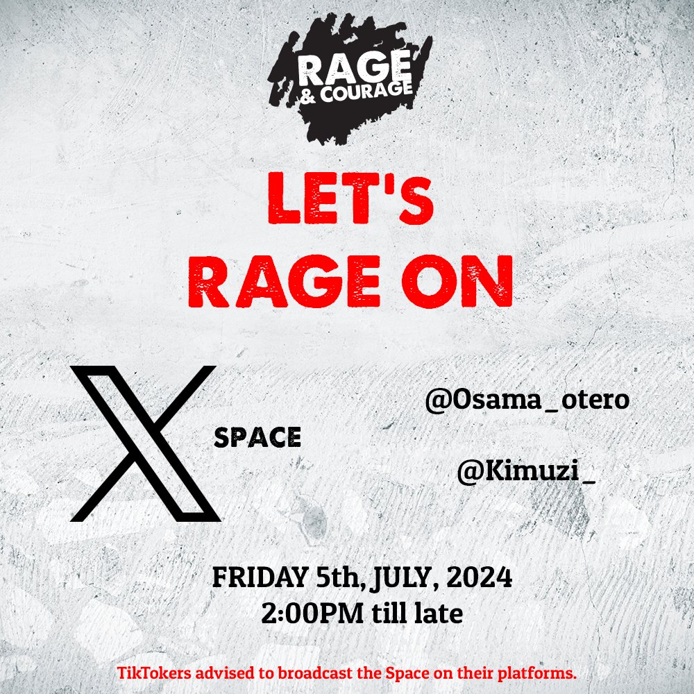 Niaje wasee. Prezo amekubali kubonga na mayut kwa spaces from 2 PM. Mayut pia watakua na the same engagement at the same time. Utaenda ya prezo ama ya mayut? #MicYetu