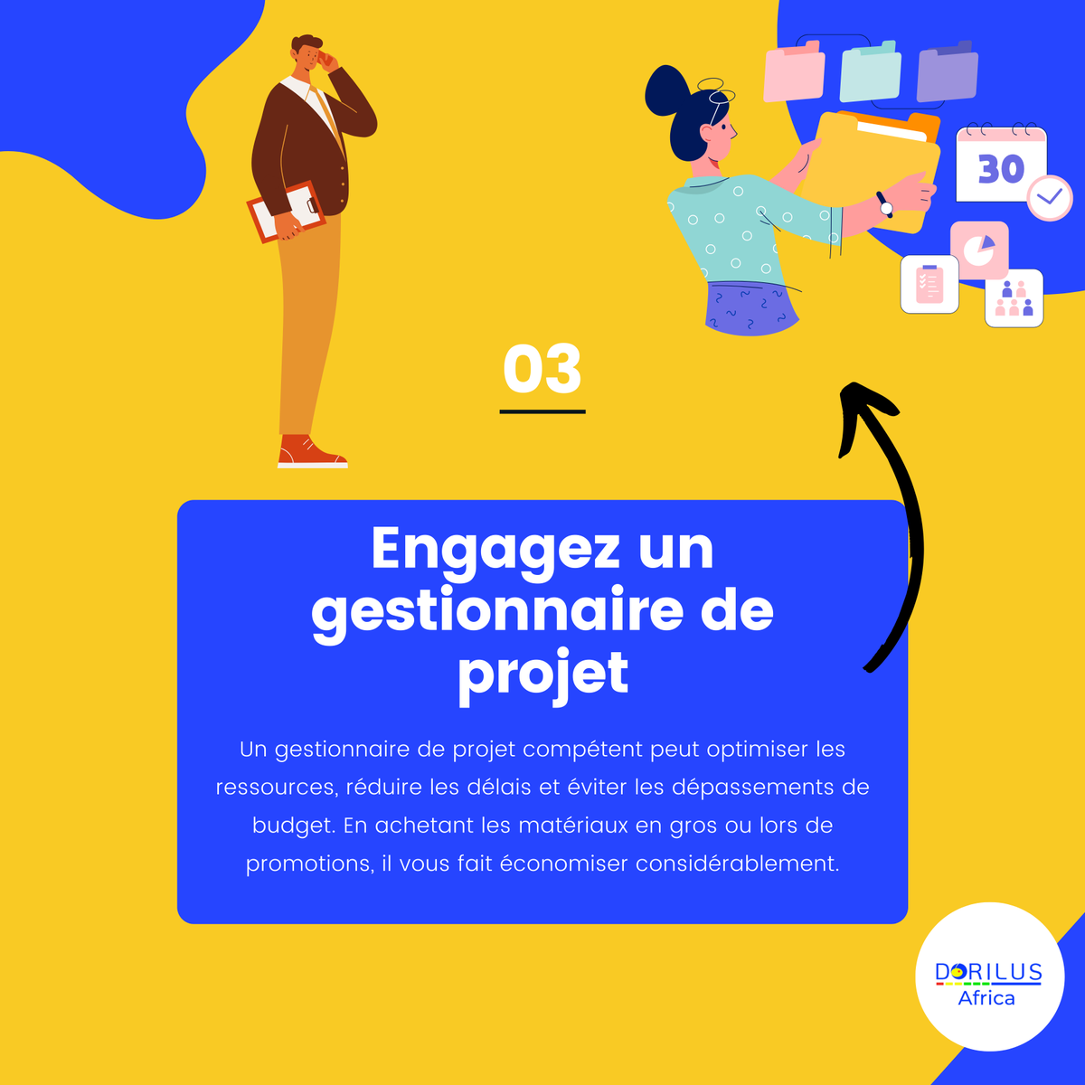 Vous voulez réaliser un projet de construction de qualité à moindre coût ❓ Nous avons les  meilleures astuces :

#Dorilusafrica #Tgtwitos

Pour tout renseignement n'hésitez pas à nous contacter au +228 93 03 23 68
