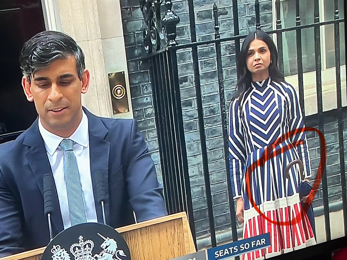 Six weeks late with a brolly.