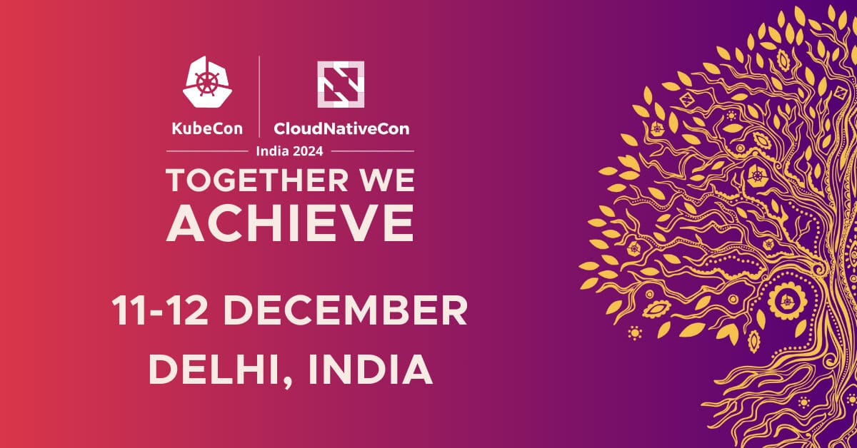 The #CFP for #KubeCon + #CloudNativeCon India 2024 is live!

Submit to speak during the 11-12 December event about a variety of #cloudnative topics, including new tracks #connectivity #AI + #ML and #dataprocessing + #storage!

Submit by Sunday, 25 August:
events.linuxfoundation.org/kubecon-cloudn…