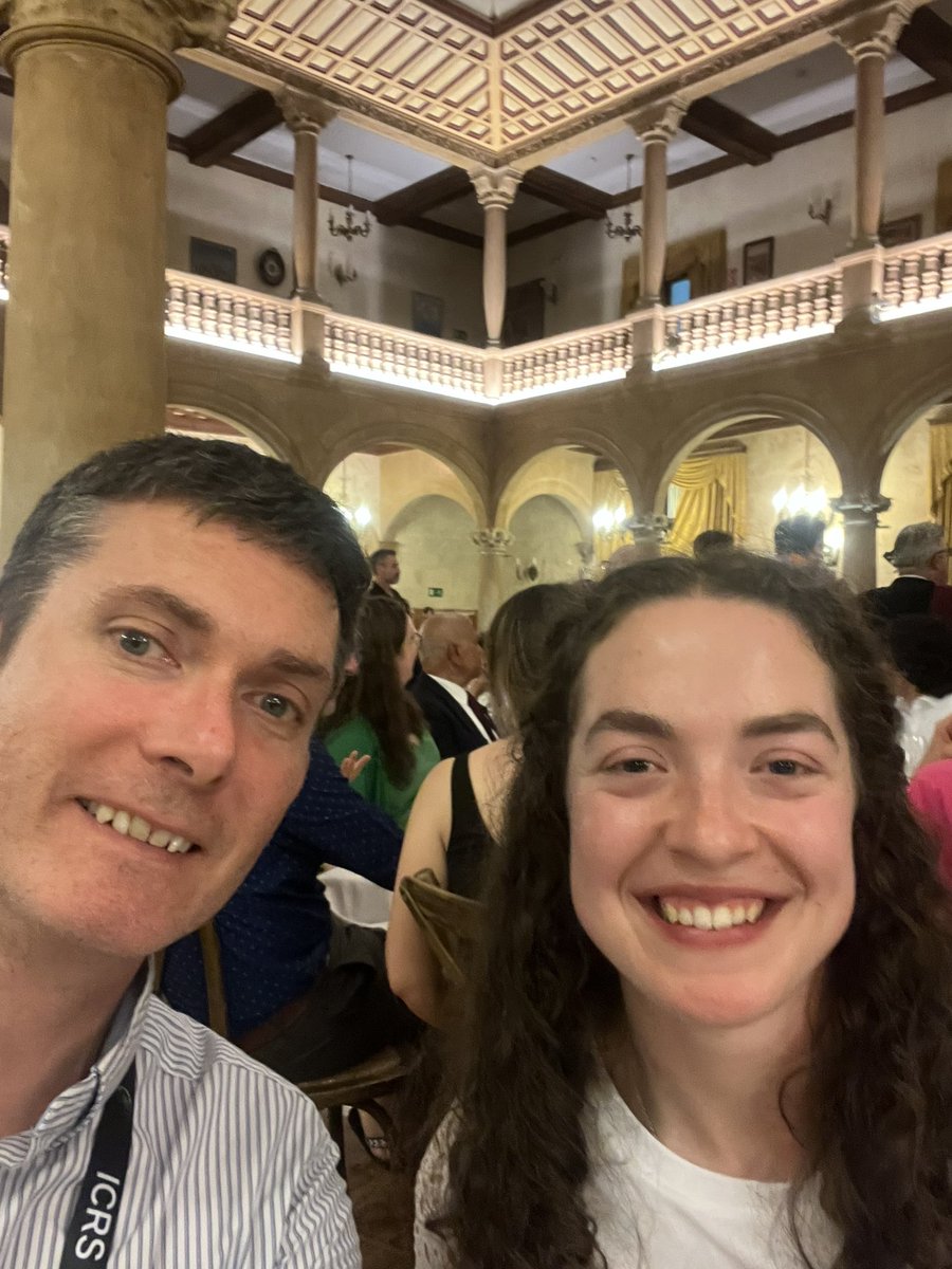 DavidFinn14's tweet image. Very proud of my PhD student @Maria_Redmond1 for winning poster prize at #ICRS2024Salamanca @ICRS_Society. Huge thanks and congratulations also to @zivacooper, Julian Romero, @mem_kelly and all involved in organising a superb meeting. @CURAMdevices @GalwayCMNHS @GalwayNeuro