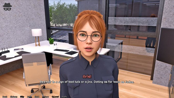 Spicygaming.Net 🎮🔞 - 1 pic. New crush unlocked. Ariel from Thief of Hearts - a new game by @mrdotsgames. #adultgame preview incoming. Game will be availalbe soon on Spicygaming as well FYI. https://t.co/U5fwWtqycF