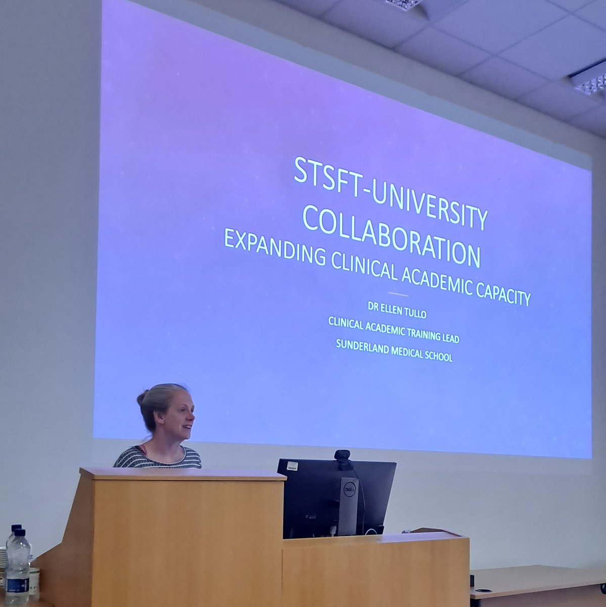 RI_STSFT's tweet photo. STSFT are grateful to have Ellen Tullo presenting today, Ellen is Clinical Academic Training Lead at Sunderland Medical School and Speciality Doctor of Geriatric Medicine at Northumbria Healthcare Trust.

#STSFT #STSFTResearch https://t.co/Tgqz16f6Qc