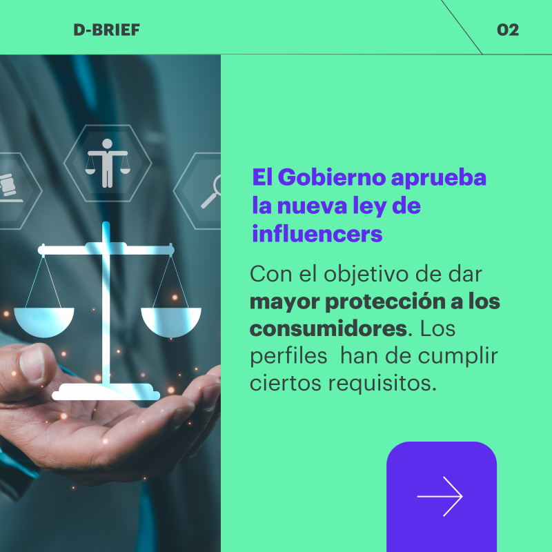 KreabEspana's tweet photo. 📢 Se lanza Meta #IA, los likes en X ya son privados, Tiktok Shop llegará a España en verano y el Gobierno aprueba la ley de influencers.
Descubre todo lo que ocurre en el ámbito digital y las novedades de las redes sociales en nuestra newsletter #DBrief 👇