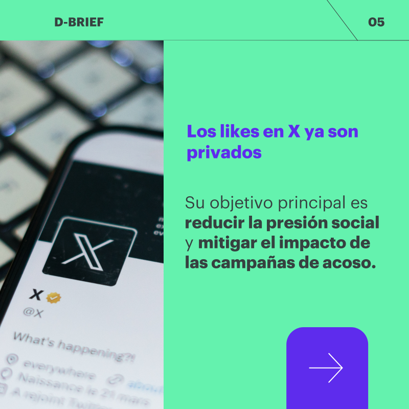 KreabEspana's tweet photo. 📢 Se lanza Meta #IA, los likes en X ya son privados, Tiktok Shop llegará a España en verano y el Gobierno aprueba la ley de influencers.
Descubre todo lo que ocurre en el ámbito digital y las novedades de las redes sociales en nuestra newsletter #DBrief 👇
