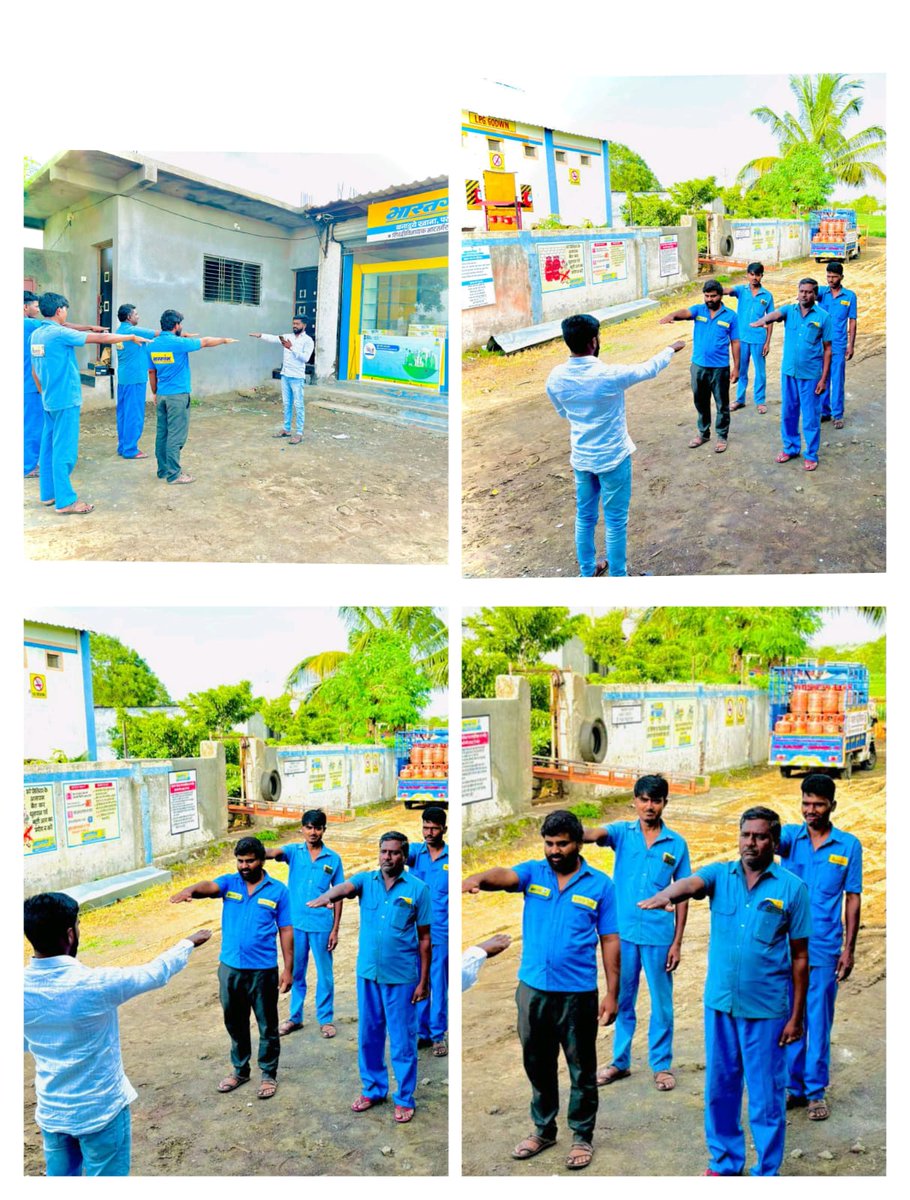 #SwachhataPakhwada2024
ना फैलायेंगे कूरा-कचरा, स्वच्छ बनायेंगे भारत अपना।
Cleanliness, Swachha Pledge and Display of Banner for Swachha Awareness at Distributorship M/s Siddhivinayak Bharatgas Gramin Vitrak - Pune LPG Territory.
Join us.<a href="/BPCLLPG/">Bharat Petroleum LPG</a>
<a href="/TVPANDIYAN1/">T V PANDIYAN</a>
#BharatGasCleanIndia