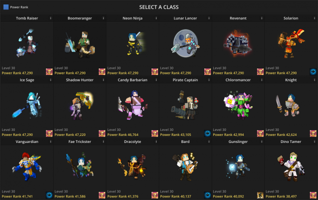 Trovesaurus's tweet image. #Trove/Mod Geoflay has added mod Redesigned - Class Select &amp;amp; Store trovesaurus.com/mod=11056