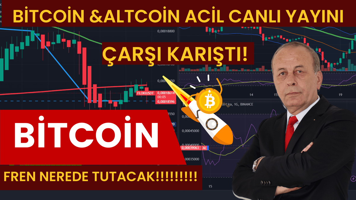 52Ahi's tweet photo. #BİTCOİN #ALTCON ACİL CANLI YAYINI | 60 BİN DESTEĞİ KAYBOLDU | ÇARŞI KAR... https://t.co/kEBaNdXeX3 @YouTube aracılığıyla https://t.co/VErTSAAxzr