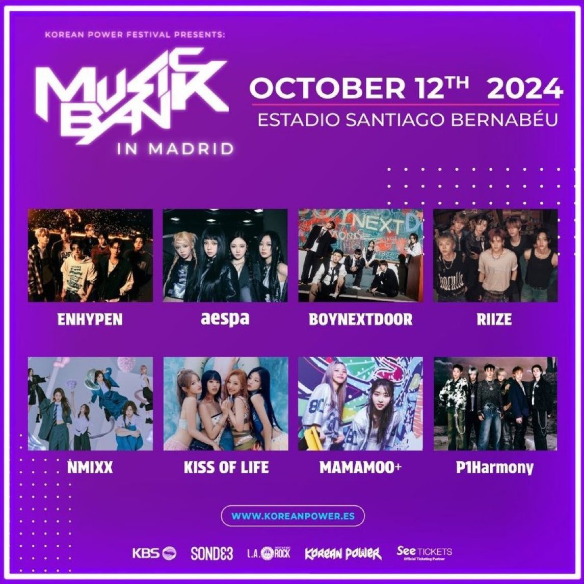 lunaestreIIad0s's tweet photo. MAMAMOO+ will be performing at Music Bank in Madrid

Date- 12th October 2024

#MAMAMOOplus #SOLAR #MOONBYUL
#마마무플러스 #솔라 #문별
@RBW_MAMAMOO https://t.co/3e6yvrCGMw