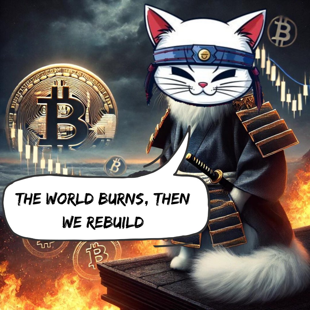Even our $NEKO warrior can't save this crash! 🐱🔥

Watching Bitcoin burn...what a cat-astrophe

WEN finished Germany and Mt Gox? 

#MarketMeltdown #BitcoinCrash