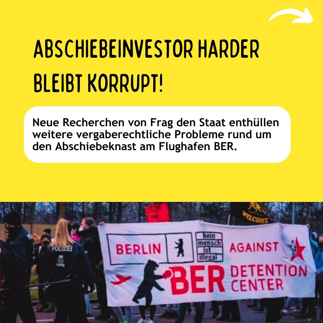 Abolish Deportation Prison BER tweet media