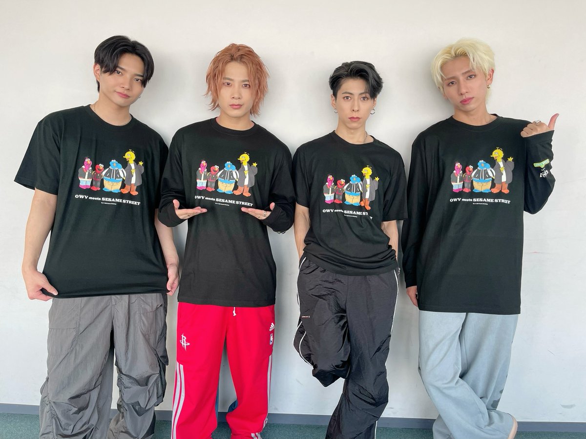 🌟OWV meets SESAME STREET🌟 コラボ企画決定👊🔥 オリジナルアートの