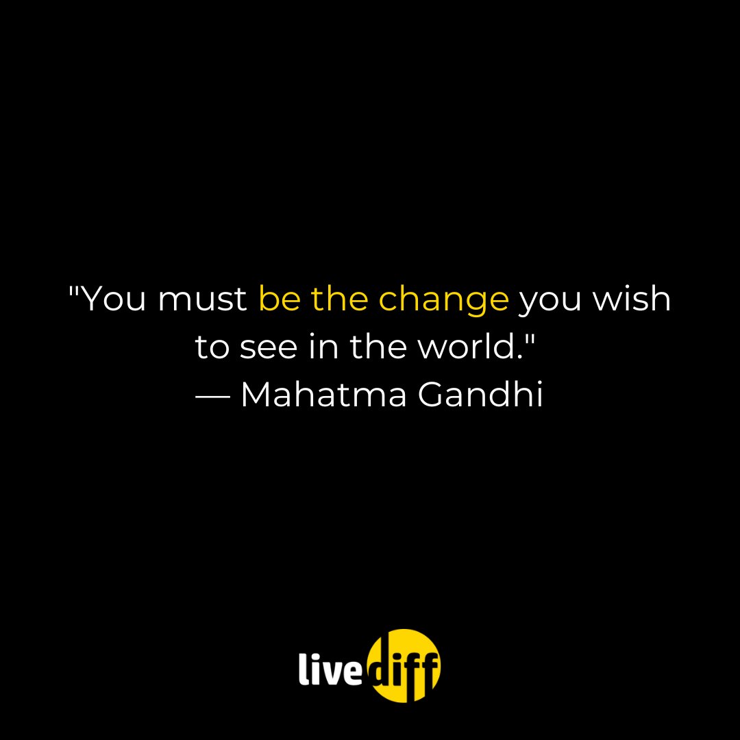 Every small step we take can make a big difference.🦶
Let's inspire and create the change we want to see around us. 🌍

#Inspiration #BeTheChange #PositiveVibes #LiveDiff