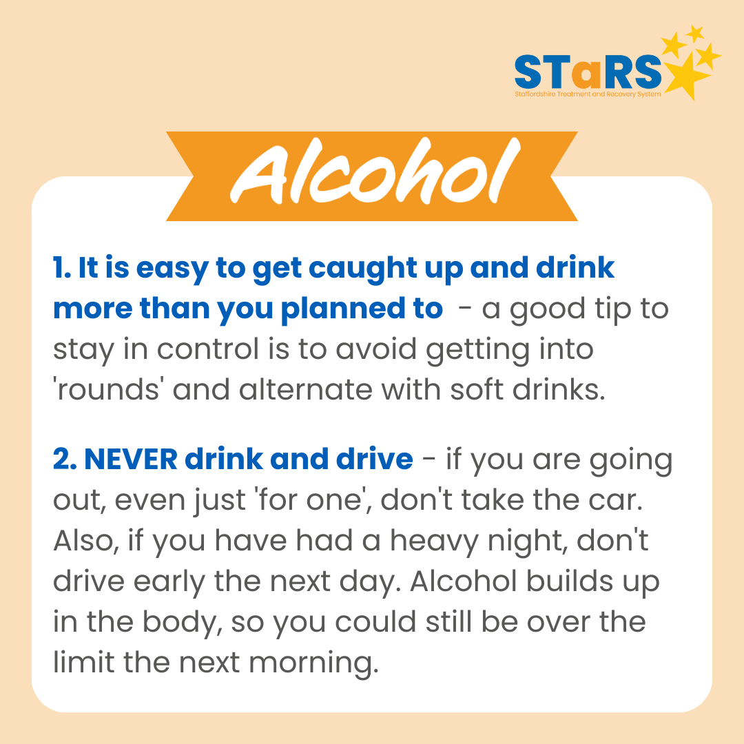 Staffs_TaRS's tweet image. Harm reduction for alcohol - tips to help you stay safe during the summer season, a time when you may be drinking more than usual.

If you need support with your alcohol use visit orlo.uk/XMhbl

#AlcoholAwarenessWeek #HarmReduction #AlcoholSupport