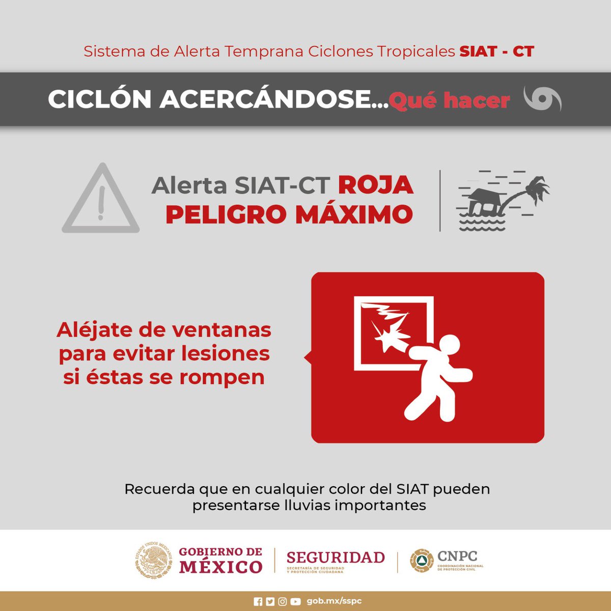 CNPC_MX's tweet photo. 🚩Boletín #SIATCT no. 25 🚩(03:30 h)
#Huracán #Beryl categoría 2

❗️#Beryl ahora como huracán de categoría 2
❗️Se encuentra cada vez más cerca de las costas de Quintana Roo.
.
.

🔜ACERCÁNDOSE🚨

🔴#AlertaRoja🔴 #PeligroMáximo
Centro, Este, Oeste, Norte y Sur de Quintana Roo; Este, Sur, Centro, Norte y Noreste de Yucatán;