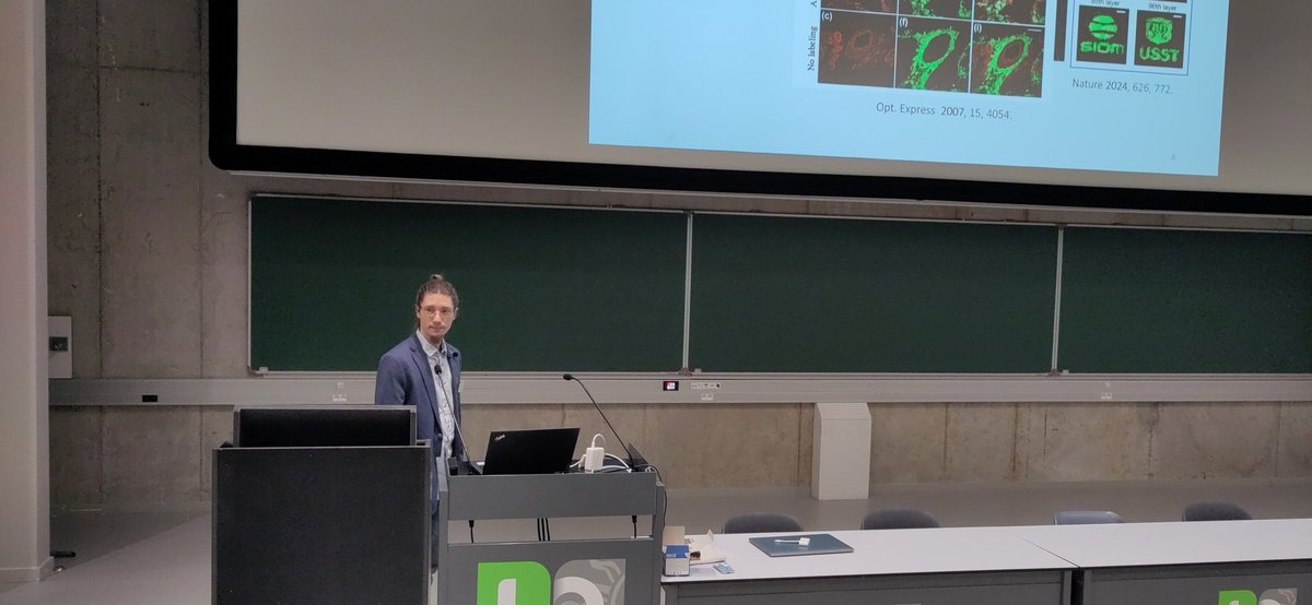 We are already at the last talk! And we end by no less than <a href="/tarciusnramos/">Tárcius N. Ramos</a> (from <a href="/LCT_UNamur/">LCT UNamur</a>) on two photon adsorption! #2PA