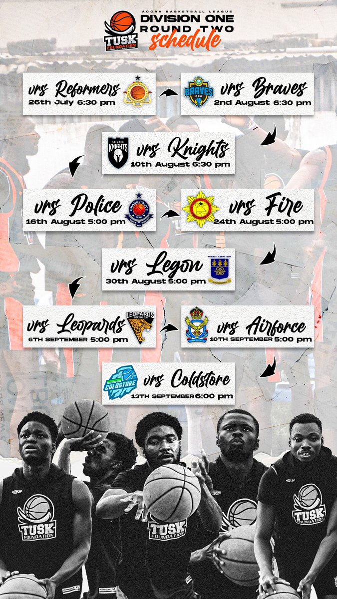 _TuskofficialGh's tweet photo. Second round schedule out🔥🔥 https://t.co/D3eV9lFDeU
