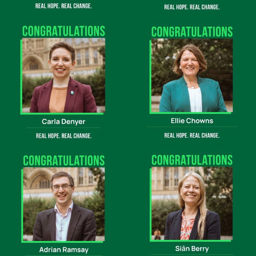 Carol Vorderman (@carolvorders) on Twitter photo Four new MPS for Greens inc my new MP Carla Denyer in Bristol Central
She told me a yr ago, over a coffee round the corner, that she was going to stand 💚
All of our 14 councillors in the constituency are <a href="/TheGreenParty/">The Green Party</a>
They’ve built rapidly in Bristol
You give me hope🙏🏼 Four new MPS for Greens inc my new MP Carla Denyer in Bristol Central
She told me a yr ago, over a coffee round the corner, that she was going to stand 💚
All of our 14 councillors in the constituency are <a href="/TheGreenParty/">The Green Party</a>
They’ve built rapidly in Bristol
You give me hope🙏🏼
