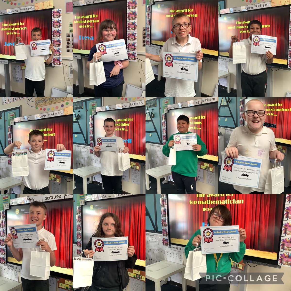 Beautiful awards ceremony this afternoon🏆💚