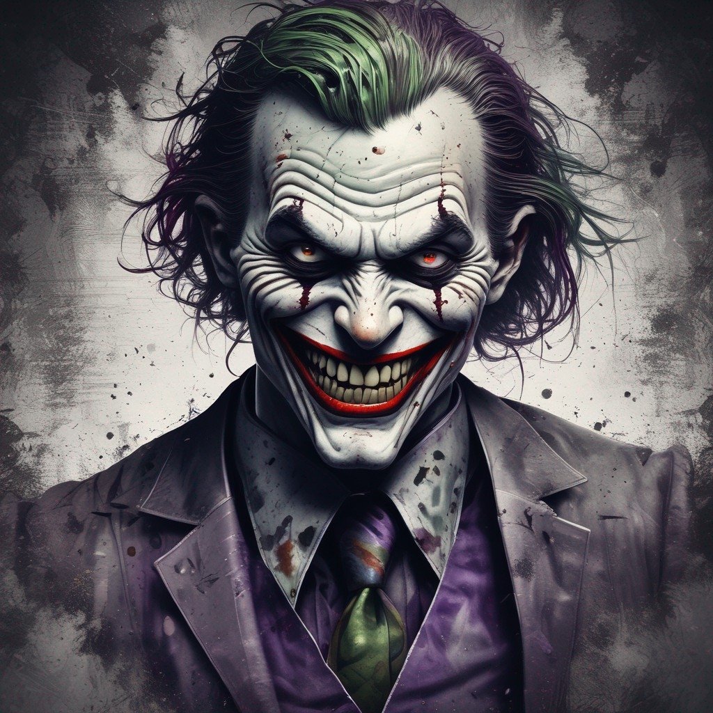 Joker!!!!!!!! #dalle3  #aiartcommunity #aiartwork #digitalart   #etsy  #illustration #picture #artsy #beautiful #creative  #aiart