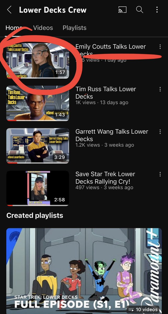 Head to YouTube to see our latest #SaveLowerDecks Cameo from Emily Coutts: LinkTr.ee/SaveLowerDecks

#SaveStarTrekLowerDecks #LowerDecks #StarTrekLowerDecks #StarTrek #Trekkie #Trekkies #StarTrekDiscovery #StarTrekVoyager #HarryKim #TomParis #KeylaDetmer #Detmer #BeverlyCrusher