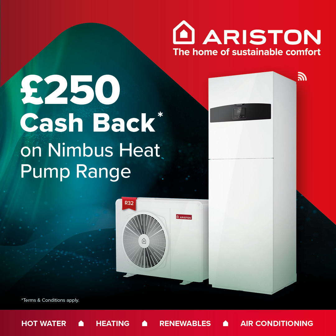 For installers, the Nimbus NET R32 is a game-changer.  

The easy installation and maintenance features make it a breeze to set up and service AND you can receive £250 cash back*

(*Terms and conditions apply)