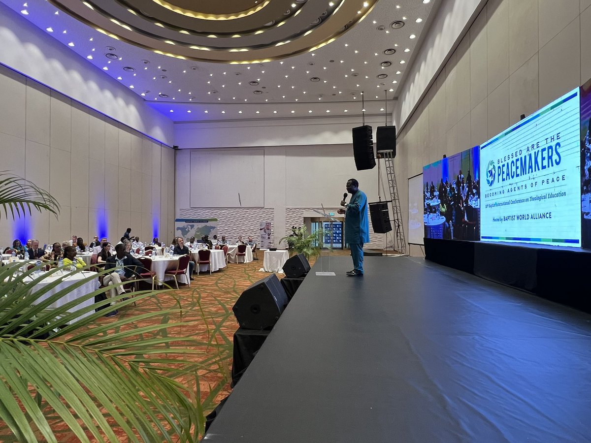 BaptistWorld's tweet photo. Drawing together leaders from across the globe, the 10th Baptist International Conference on Theological Education is underway in Lagos, Nigeria! https://t.co/8cmb99G1Kj