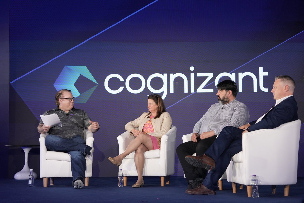 Cognizant (@cognizant) on Twitter photo During #CognizantDiscovery2024 <a href="/pfersht/">Phil Fersht</a> of <a href="/HFSResearch/">HFS Research</a> moderated a panel of experts who discussed how organizations plan to integrate these new capabilities, establish accurate expectations, and convert the potential of gen AI into tangible business impact. During #CognizantDiscovery2024 <a href="/pfersht/">Phil Fersht</a> of <a href="/HFSResearch/">HFS Research</a> moderated a panel of experts who discussed how organizations plan to integrate these new capabilities, establish accurate expectations, and convert the potential of gen AI into tangible business impact.