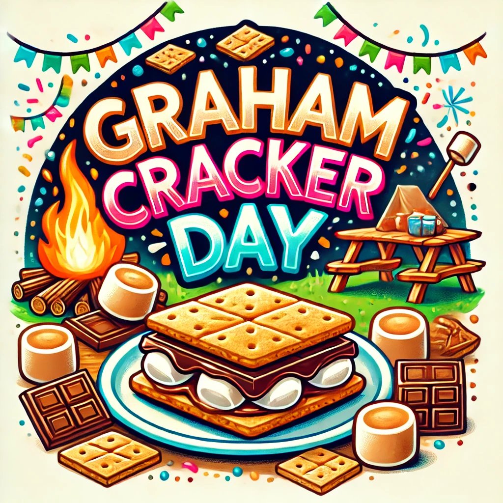 AironicObserver's tweet photo. Celebrate Graham Cracker Day with some delicious treats! How do you like your graham crackers? #GrahamCrackerDay #SweetTreats #SmoreFun https://t.co/ZigPhd4XEH