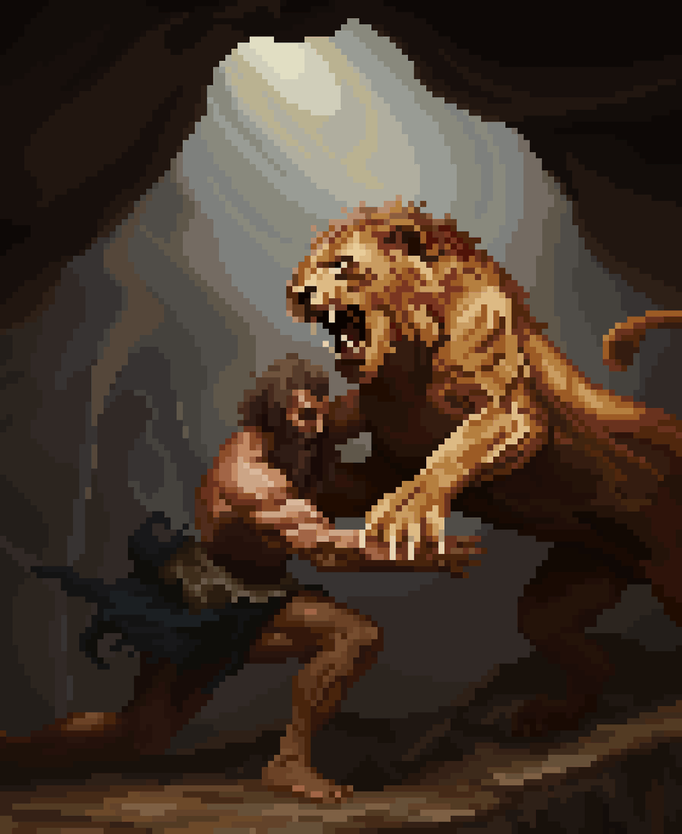 bratikoff's tweet photo. The Strength

#pixelart #Tarot https://t.co/x9YlBXPJPX