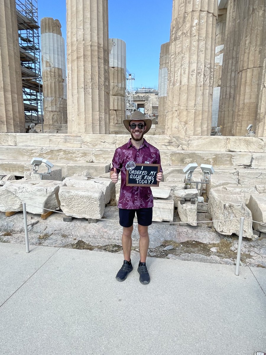 FMJessedog's tweet photo. #AggieRing  Ordered Aggie Ring in Greece during Internship https://t.co/Kt92jTCoiJ