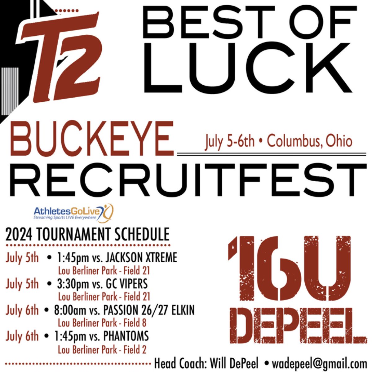 Headed down to Columbus for the weekend!! Super excited to play some good competition.