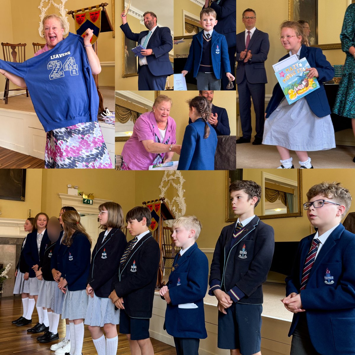 StratfordPrepa1's tweet photo. We had a fantastic Speech Day to celebrate our pupils' successes, and bid a fond farewell to Prep 6. Congrats to all winners, especially Gabriel and Ophelia (Victor and Victrix Ludorum) and Fleur (Dux of SPS). Congrats also to Amicus, House Cup winners for 2023-24! 😁🩷#SPSGetsMe https://t.co/nmjjeJqOu3