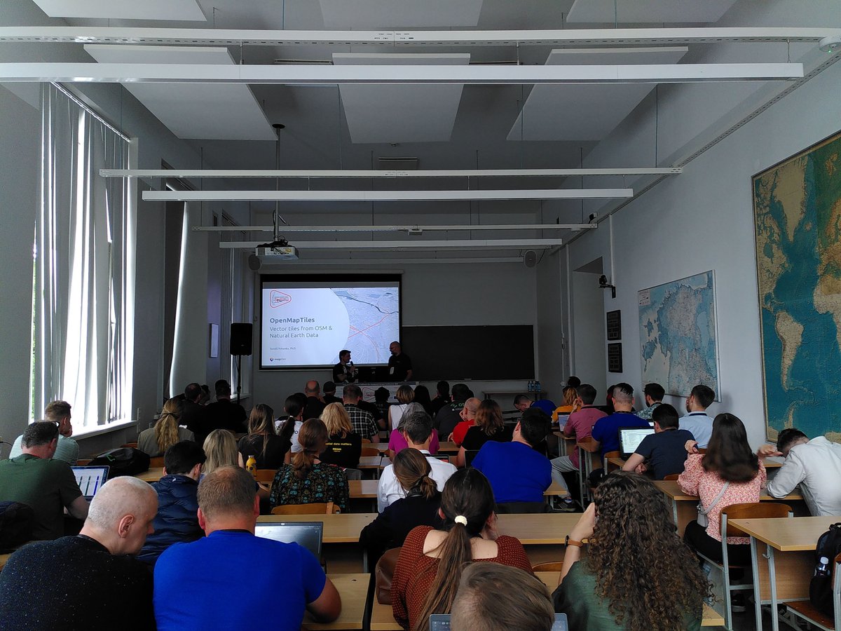 MapTiler's tweet image. We&apos;ve had a brilliant week @foss4ge! So many new people are interested in what we offer, and it&apos;s great to catch up with friends and colleagues in the #FOSS4G Community.

Looking forward to seeing you all again soon!

#FOSS4GE #FOSS4GE2024