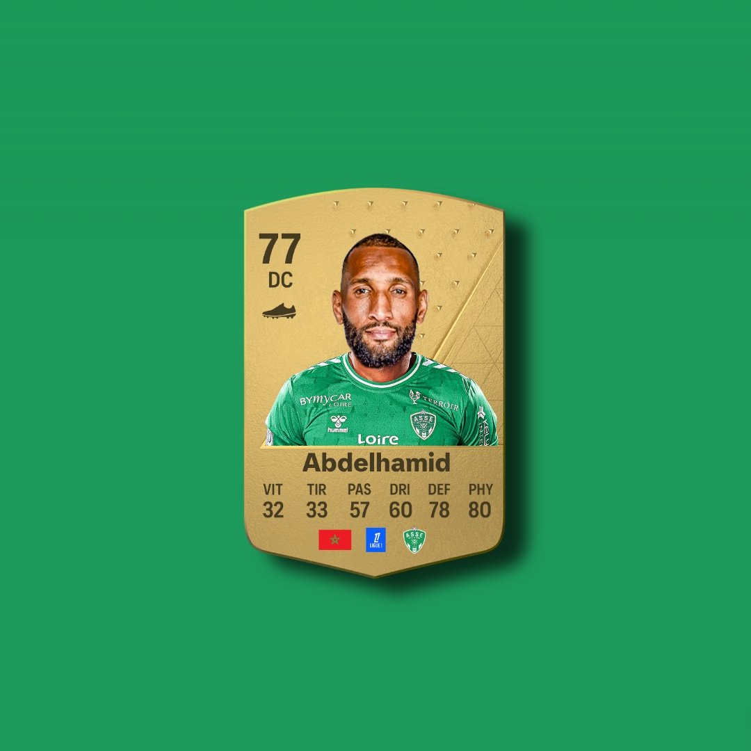 Jeux2foot's tweet photo. @ASSEofficiel Magnifique recrue ! https://t.co/P8W84yQGPm