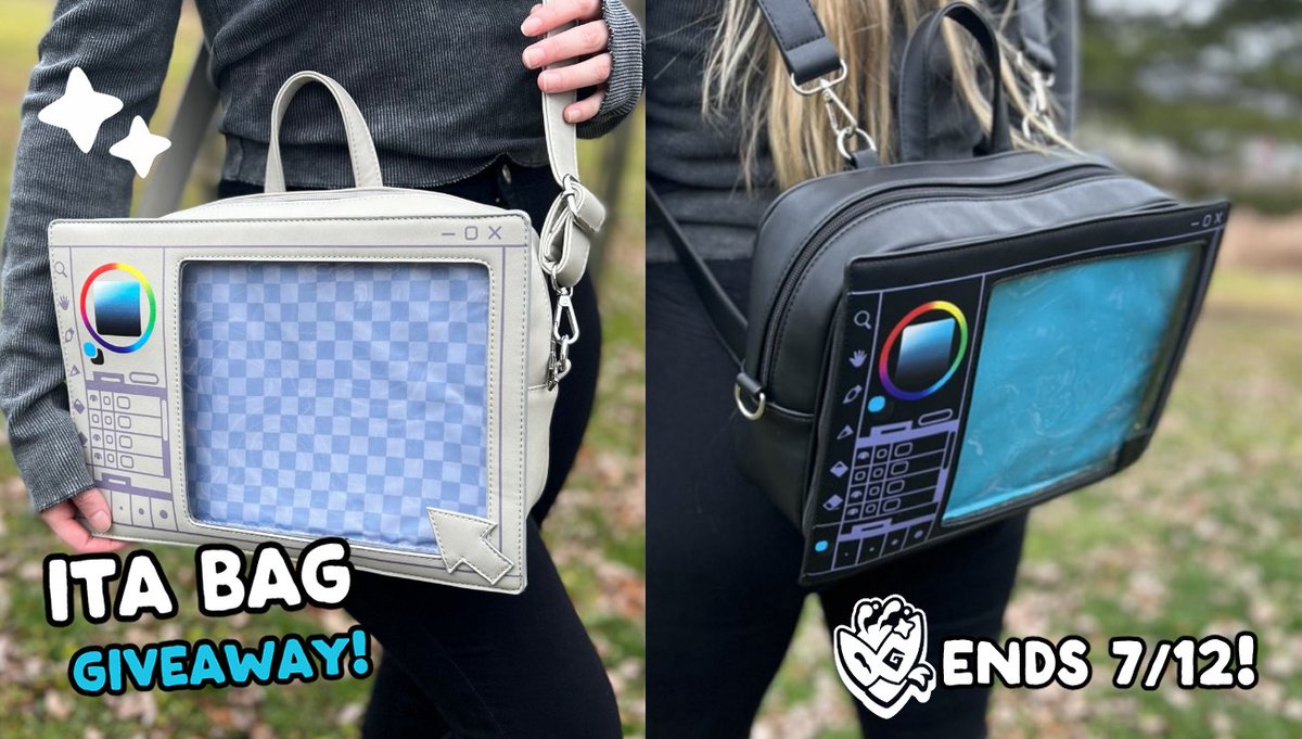 🌐💾Sawyer⚠️Resting (@starheavenly) on Twitter photo 🎨ART PROGRAM ITA BAG GIVEAWAY! (USA ONLY)
🎁 TWO WINNERS!
You may choose either color B-grade bag!
TO ENTER:
-Like + RT
-Follow <a href="/starheavenly/">🌐💾Sawyer⚠️Resting</a> or <a href="/Arcade_Bandits/">Arcade Bandits ⚠️ hiatus</a>
-Comment your favorite thing to draw (or your favorite kind of art if you don't draw!)
📅Ends July 12th 🎨ART PROGRAM ITA BAG GIVEAWAY! (USA ONLY)
🎁 TWO WINNERS!
You may choose either color B-grade bag!
TO ENTER:
-Like + RT
-Follow <a href="/starheavenly/">🌐💾Sawyer⚠️Resting</a> or <a href="/Arcade_Bandits/">Arcade Bandits ⚠️ hiatus</a>
-Comment your favorite thing to draw (or your favorite kind of art if you don't draw!)
📅Ends July 12th